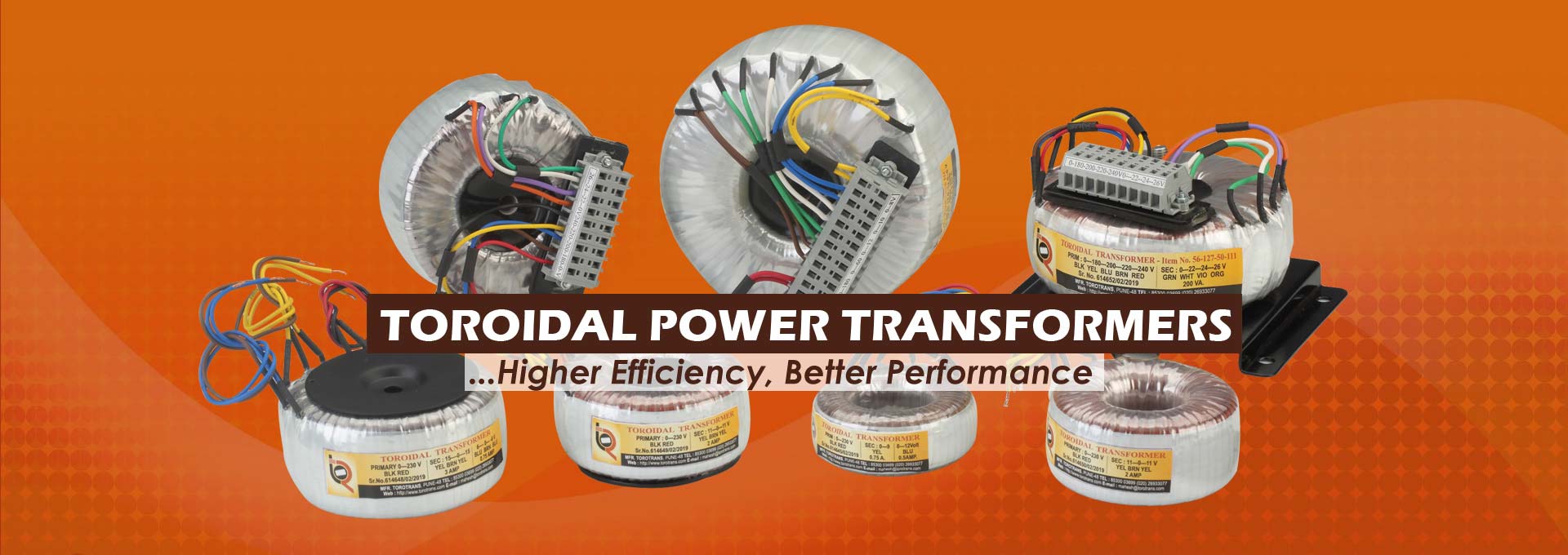 Low Voltage Toroidal Transformer Exporter